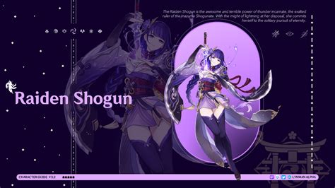the inexperienced raiden shogun|Raiden Shogun's Character Guide .